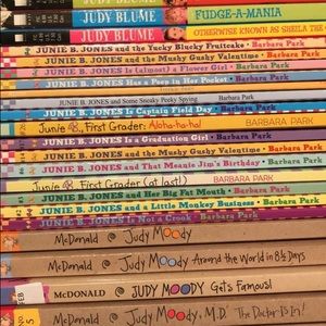 Judy Moody, Junie B. Jones, Judy Blume Scholastic